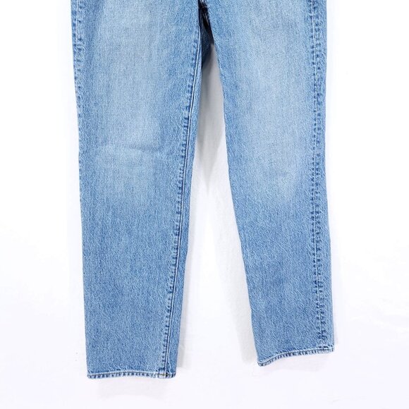 Madewell Jeans Size 26 Cropped Curvy Perfect Vintage High Rise Cotton Denim 29" - Picture 3 of 14
